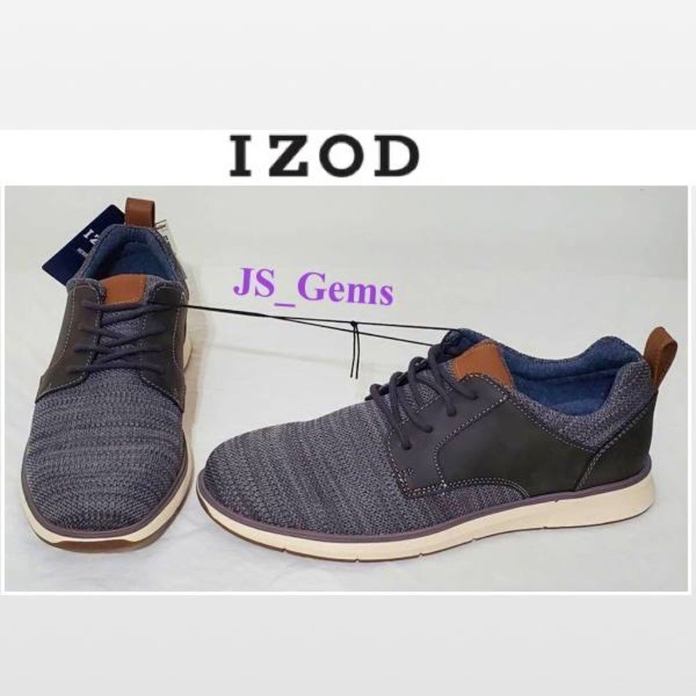 New Men Grey Casual Lace-Up Wingtip Shoes
